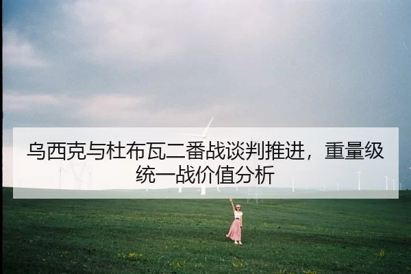 乌西克与杜布瓦二番战谈判推进，重量级统一战价值分析
